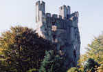 View of the castle from Osbourne gardens. 